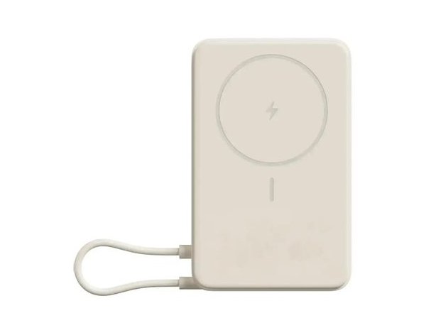 Battery external Xiaomi Magnetic BHR08PBGL, 10000mAh, beige (2156448)