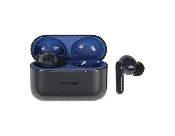 Headphones Realme Buds T200, Bluetooth, in-ear, grey (2113841)