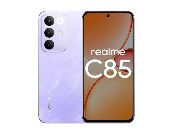 Смартфон Realme C85 6/128Gb, RMX5566, NFC, IPS, 144Гц, 7000мAч, фиолетовый (2159563)