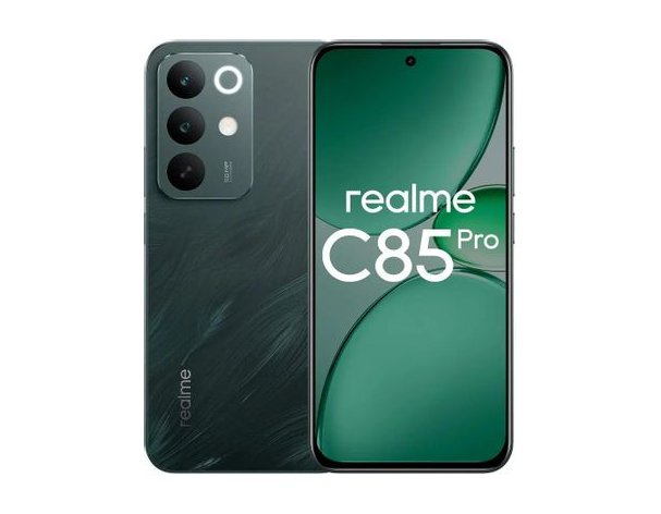 Смартфон Realme C85 Pro 6/128Gb, RMX5555,  NFC, AMOLED, 120Гц, 7000мAч,  темно-зеленый (2159574)
