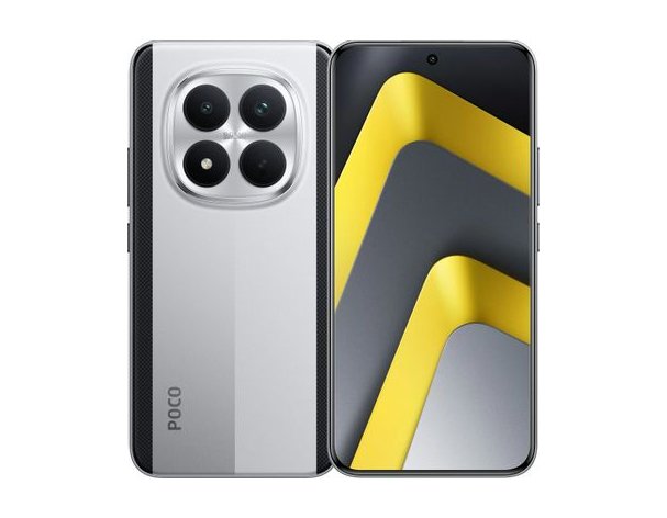 Смартфон Xiaomi Poco M8 Pro 5G 8/256Gb, NFC, AMOLED, 120Гц, 6500мAч,  серебристый (2153600)