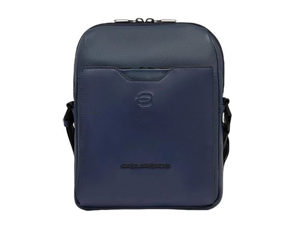 Men's bag Piquadro Ael, genuine leather, blue (2136391)