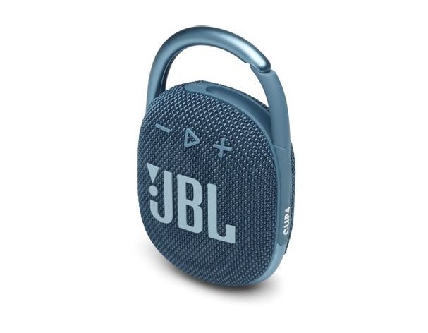 Колонка портативная JBL Clip 4, 5Вт, синий [jblclip4blu]