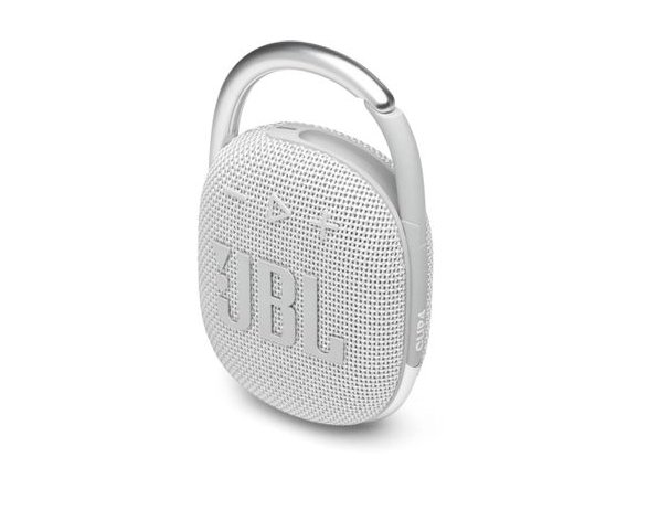 Portable acoustics JBL Clip 4, 5W, white [jblclip4wht]