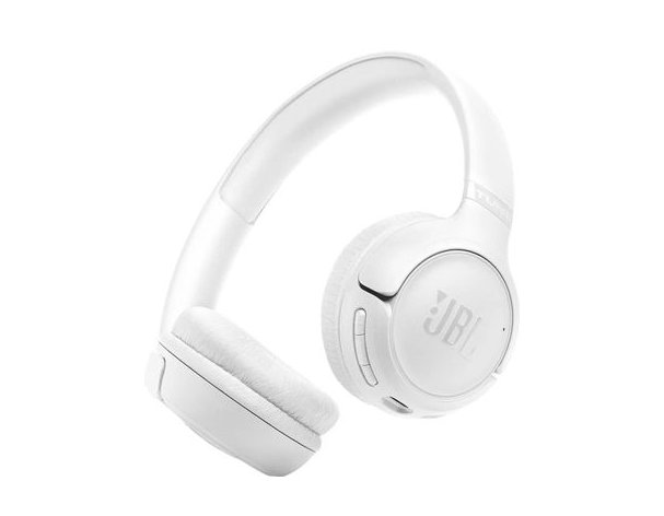 Наушники JBL Tune 530BT, Bluetooth, накладные, белый [jblt530btwht]
