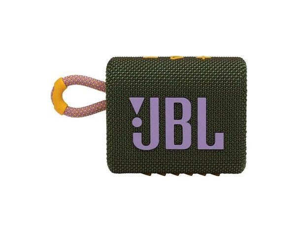 Колонка портативная JBL GO 3, 4.2Вт, зеленый [jblgo3grn]