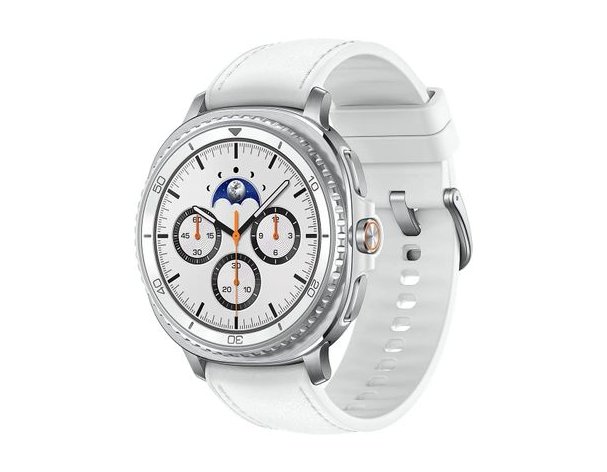 Смарт-часы Samsung Galaxy Watch 8 Classic LTE 46мм, 1.34, белый/серебристый (2119954)