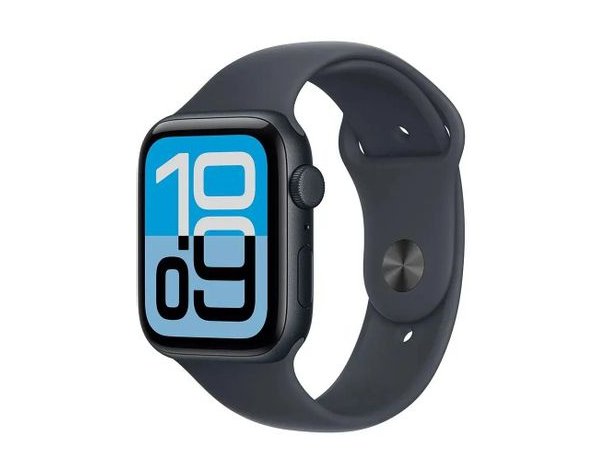 Смарт-часы Apple Watch SE 3 2025 A3325, 44мм, темная ночь (2163505)