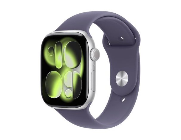 Смарт-часы Apple Watch Series 11 A3333, 46мм, фиолетовый/серебристый (2162888)