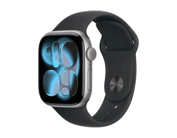 Смарт-часы Apple Watch Series 11 A3331, 42мм, черный/серый космос (2146641)