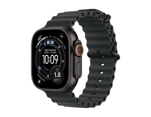 Смарт-часы Apple Watch Ultra 3 2025 A3281, 49мм, черный/черный титан (2150248)