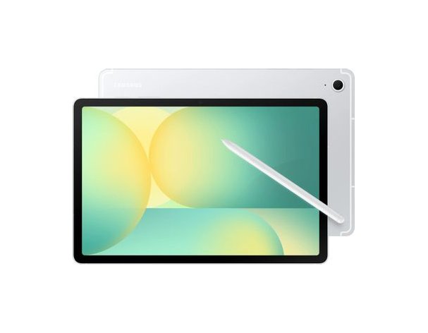 Планшет Samsung Galaxy Tab S10 FE SM-X520 12/256 GB 1580 Wi-Fi, 2304 x 1440, 90Гц, Android 15, со стилусом, серебристый [sm-x520nzspcau]