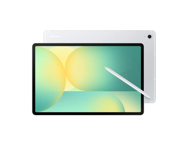 Планшет Samsung Galaxy Tab S10 FE+ SM-X626B 8/128 GB 1580 5G, 2880 x 1800, 90Гц, Android 15, со стилусом, серебристый (2088276)