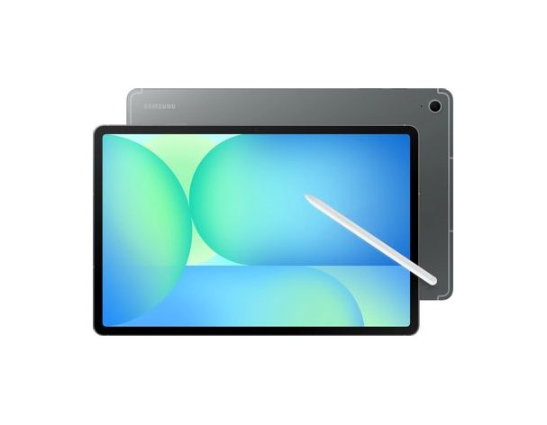 Планшет Samsung Galaxy Tab S10 FE+ SM-X626B 8/128 GB 1580 5G, 2880 x 1800, 90Гц, Android 15, со стилусом, серый [sm-x626bzarcau]