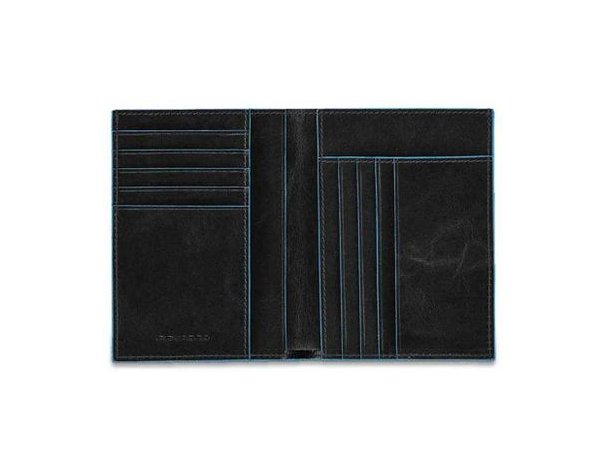 Кошелек мужской Piquadro Blue Square, натуральная кожа, черный (1956054)