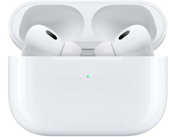 Наушники Apple AirPods Pro 2 2023 USB-C A3047/A3048/A2968, Bluetooth, внутриканальные, белый (2075578)