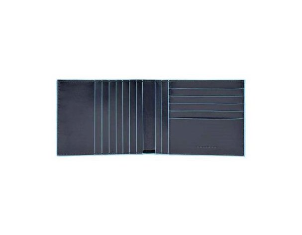 Men's wallet Piquadro Blue Square, blue, genuine leather