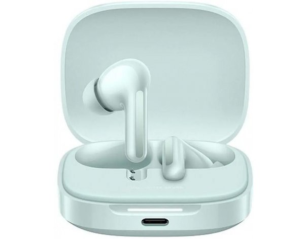 Наушники Xiaomi Redmi Buds 6, Bluetooth, внутриканальные, зеленый [bhr9245gl]