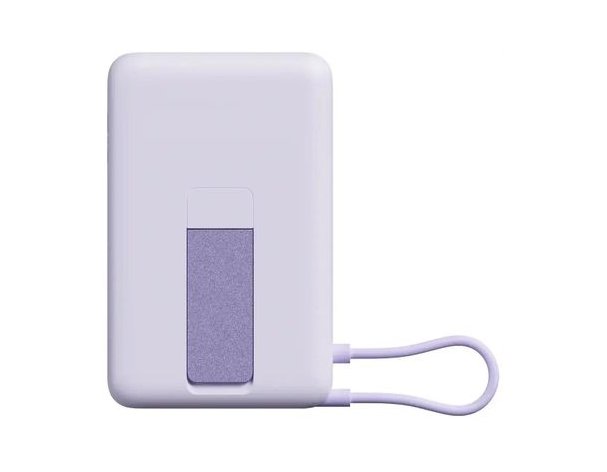 Аккумулятор внешний Xiaomi Magnetic BHR08PAGL, 10000мAч, фиолетовый (2156471)