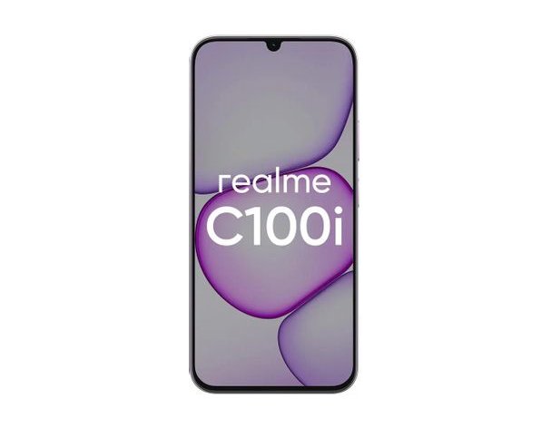 Смартфон Realme C100i 4/128Gb, RMX5377, NFC, IPS, 120Гц, 7000мAч, фиолетовый (2176161)