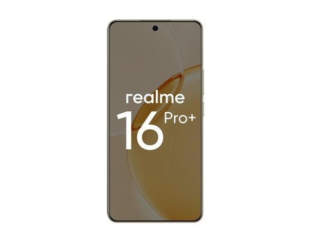 Смартфон Realme 16 Pro+ 8/256Gb, RMX5131, NFC, AMOLED, 144Гц, 7000мAч, золотистый (2164984)