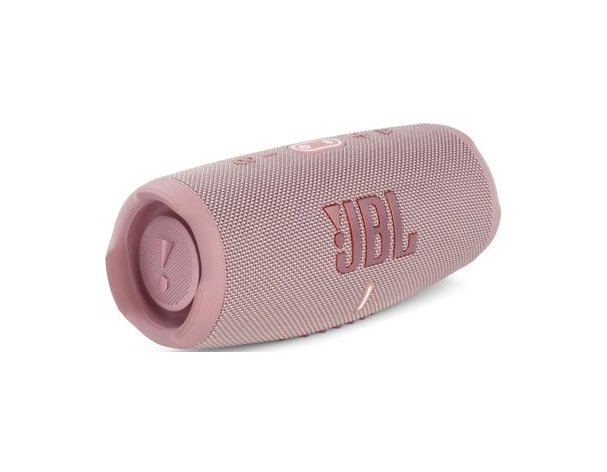 Колонка портативная JBL Charge 5, 40Вт, розовый [jblcharge5pink]