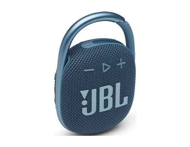 Колонка портативная JBL Clip 4, 5Вт, синий [jblclip4blu]