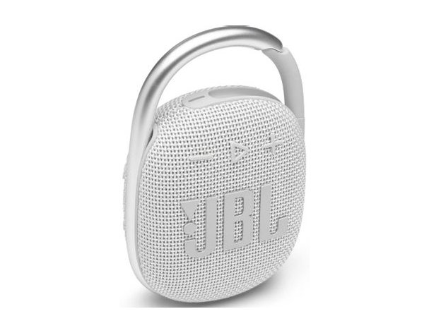 Portable acoustics JBL Clip 4, 5W, white [jblclip4wht]