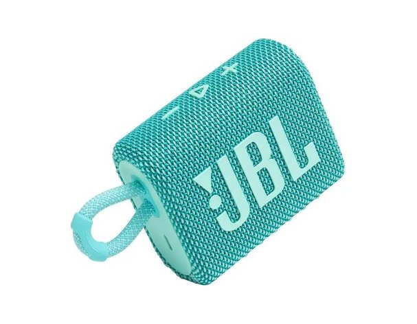 Колонка портативная JBL GO 3, 4.2Вт, бирюзовый [jblgo3teal]