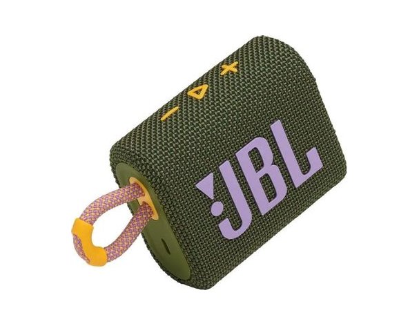 Колонка портативная JBL GO 3, 4.2Вт, зеленый [jblgo3grn]