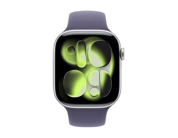 Смарт-часы Apple Watch Series 11 A3333, 46мм, фиолетовый/серебристый (2162888)