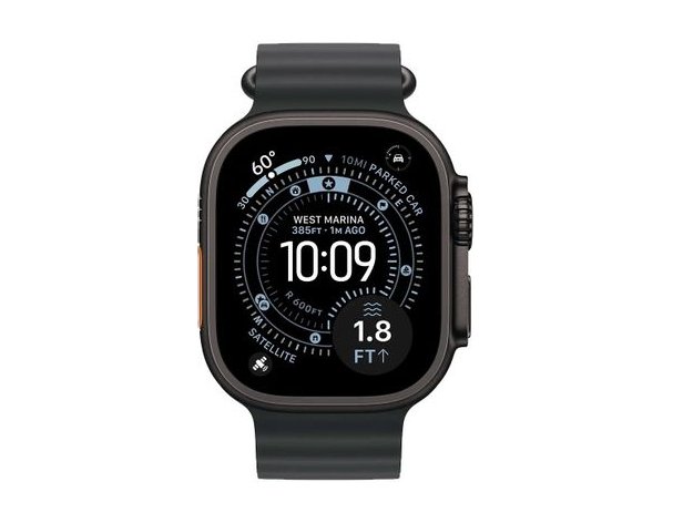 Смарт-часы Apple Watch Ultra 3 2025 A3281, 49мм, черный/черный титан (2150248)