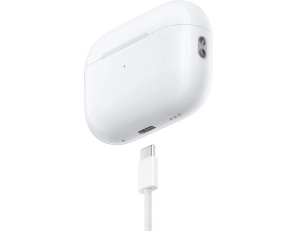 Наушники Apple AirPods Pro 2 2023 USB-C A3047/A3048/A2968, Bluetooth, внутриканальные, белый (2075578)
