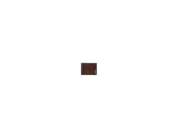 Wallet for men Piquadro Blue Square, genuine leather, brown (472405)