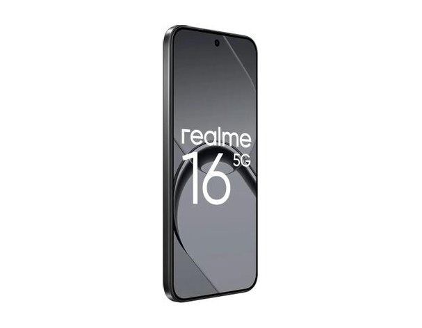 Смартфон Realme 16 5G 8/256Gb, RMX5171, NFC, AMOLED, 120Гц, 7000мAч, черный (2176153)