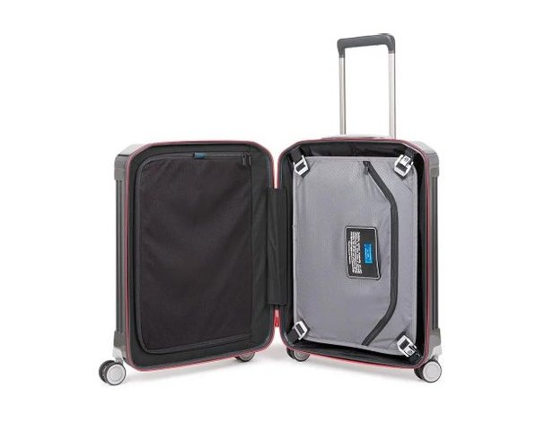 Чемодан Piquadro PQ-L, 40х20х55 см, 2.221кг, серый (2139051)