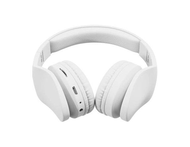 Наушники Digma BT-17, Bluetooth, накладные, белый (1930380)
