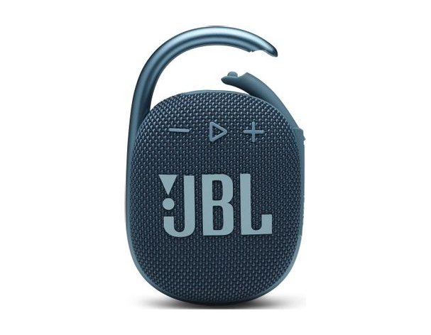 Колонка портативная JBL Clip 4, 5Вт, синий [jblclip4blu]