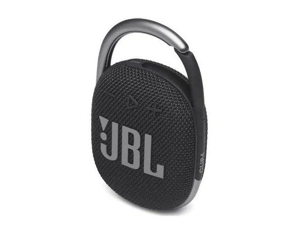 Колонка портативная JBL Clip 4, 5Вт, черный [jblclip4blk]