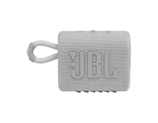 Колонка портативная JBL GO 3, 4.2Вт, белый [jblgo3wht]