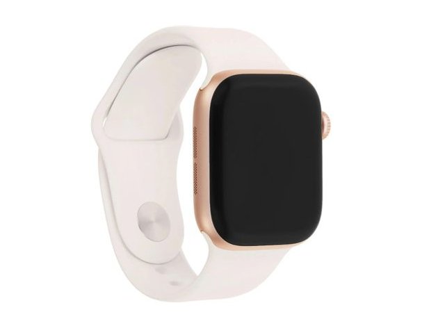 Смарт-часы Apple Watch Series 11 A3333,  46мм,  белый/розовое золото (2141205)