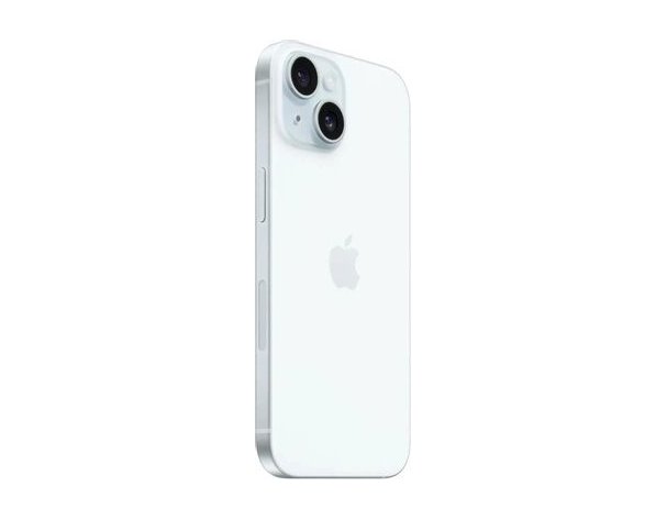 Смартфон Apple iPhone 15 128Gb, A3090, NFC, OLED, 60Гц, голубой