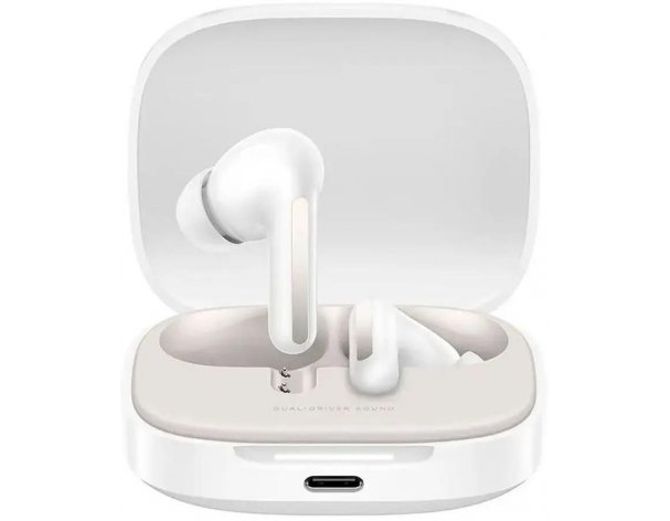 Наушники Xiaomi Redmi Buds 6, Bluetooth, внутриканальные, белый [bhr9250gl]