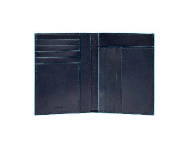 Кошелек мужской Piquadro Blue Square, кожа натуральная, темно-синий (1956052)