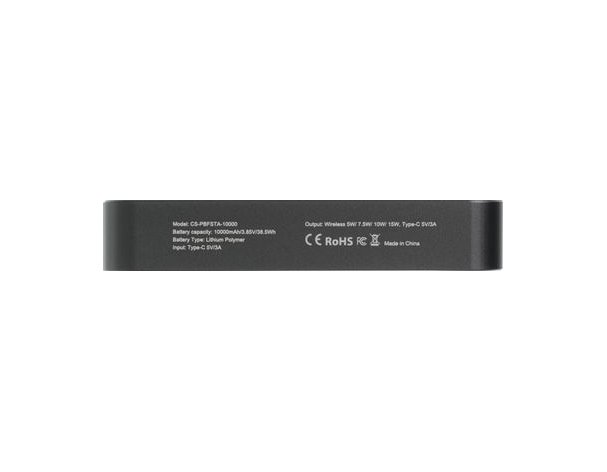 Battery external Cactus CS-PBFSTA-10000, 10000mAh, grey (2070658)