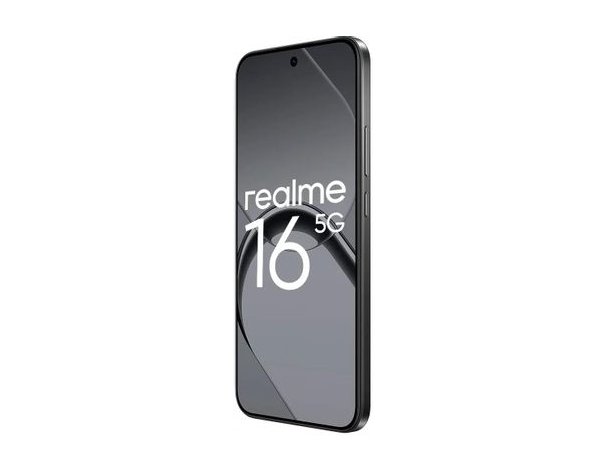 Смартфон Realme 16 5G 8/256Gb, RMX5171, NFC, AMOLED, 120Гц, 7000мAч, черный (2176153)
