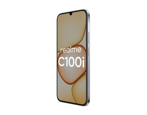 Смартфон Realme C100i 4/128Gb, RMX5377, NFC, IPS, 120Гц, 7000мAч, серебристый (2176158)