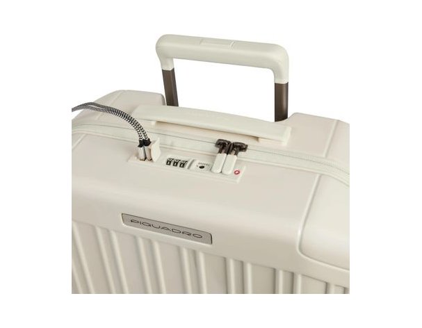 Чемодан Piquadro PQ-L, 40х20х55 см, 2.03 кг, белый (2139041)