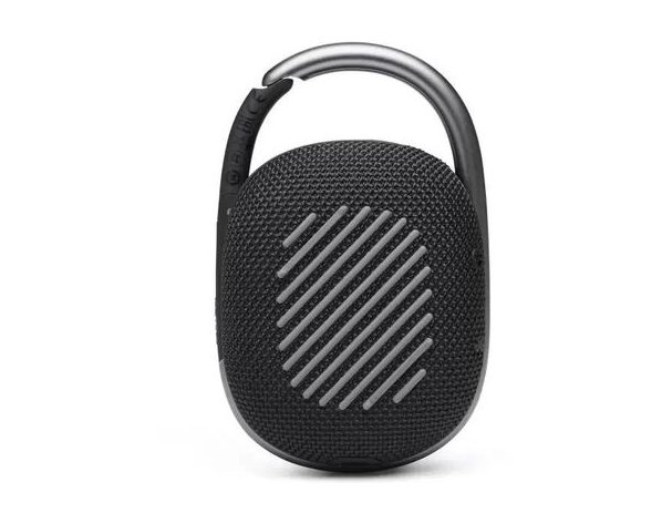 Колонка портативная JBL Clip 4, 5Вт, черный [jblclip4blk]