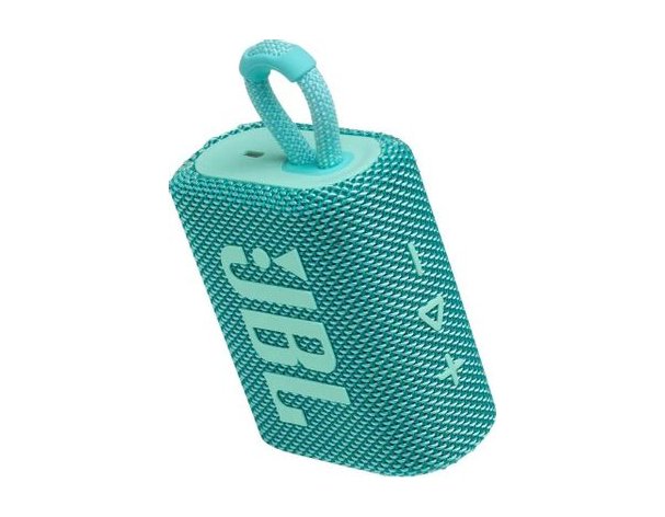 Колонка портативная JBL GO 3, 4.2Вт, бирюзовый [jblgo3teal]